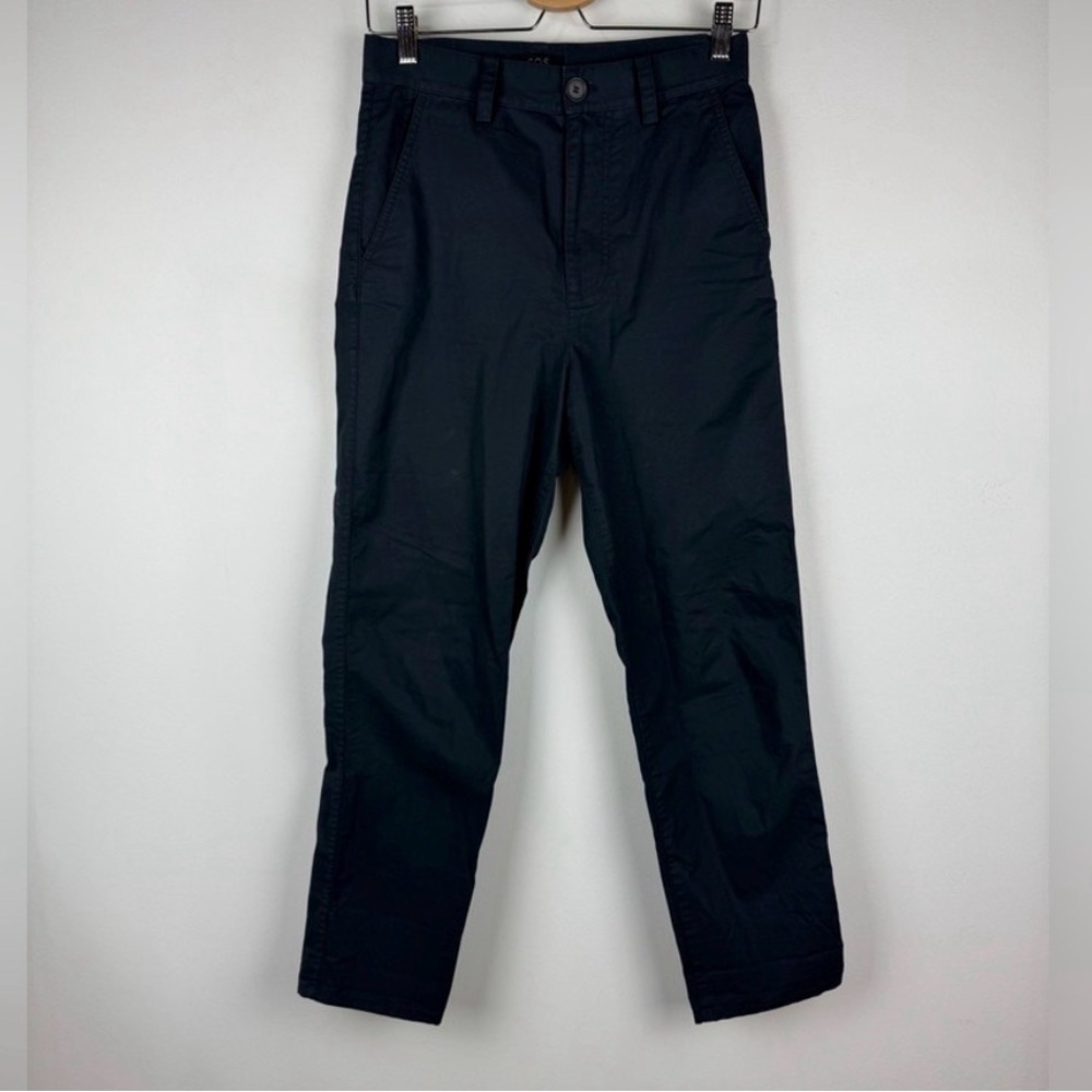 COS Women’s Dark Navy Chino Pants High waist